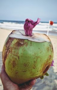 Coconut water to beat the heat!