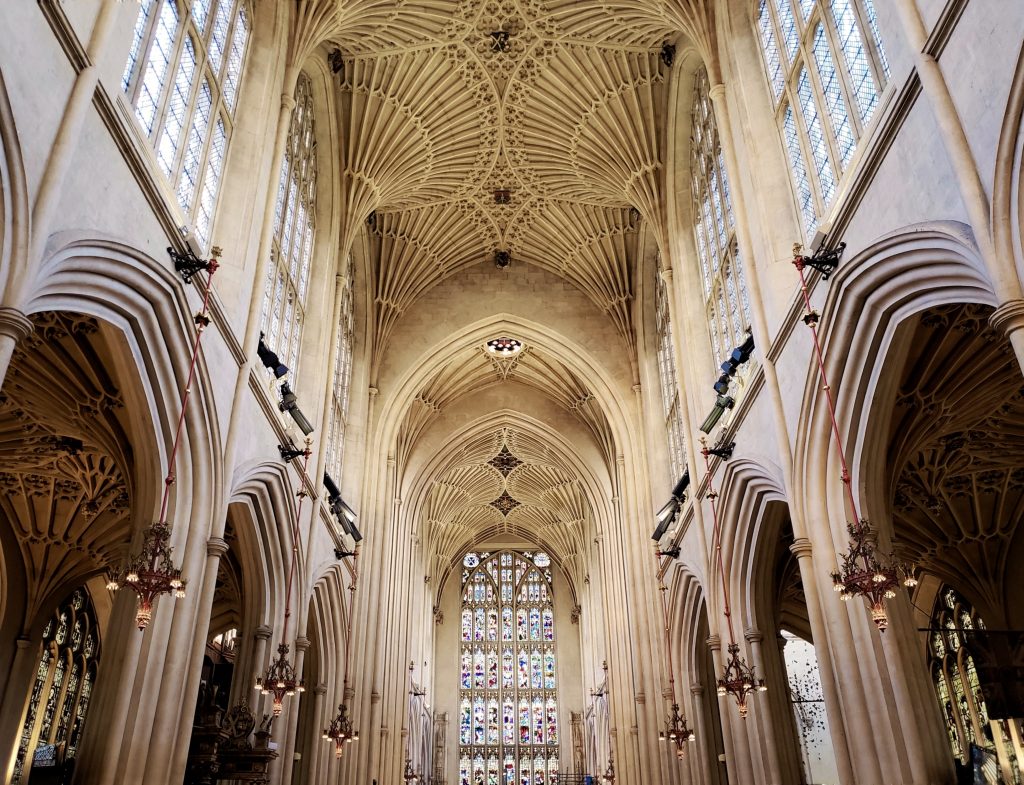 Inside of Bath Abbey