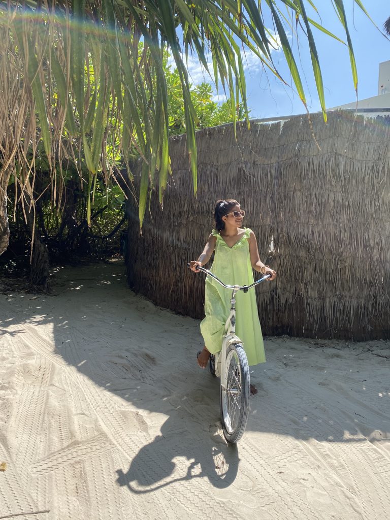 Tropical Heaven: Maldives Lookbook
Neon Dress 