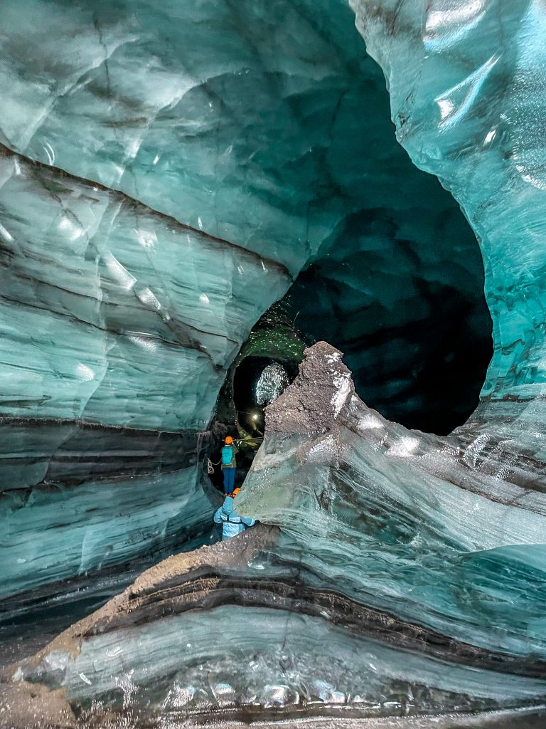 Ice cave exploration