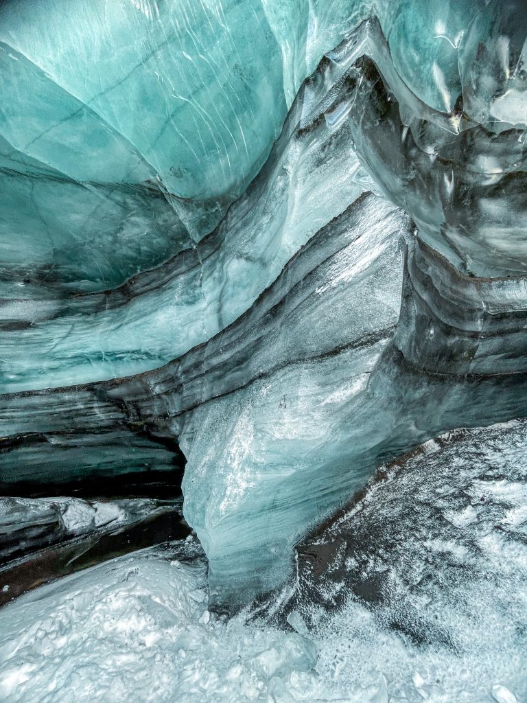 Ice cave exploration